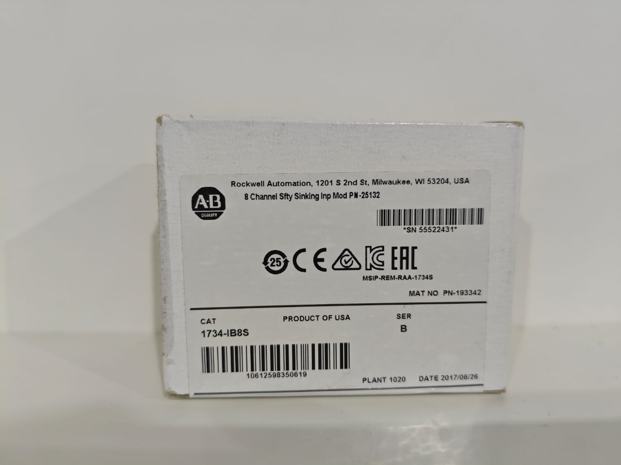Allen-Bradley 1734-IB8S