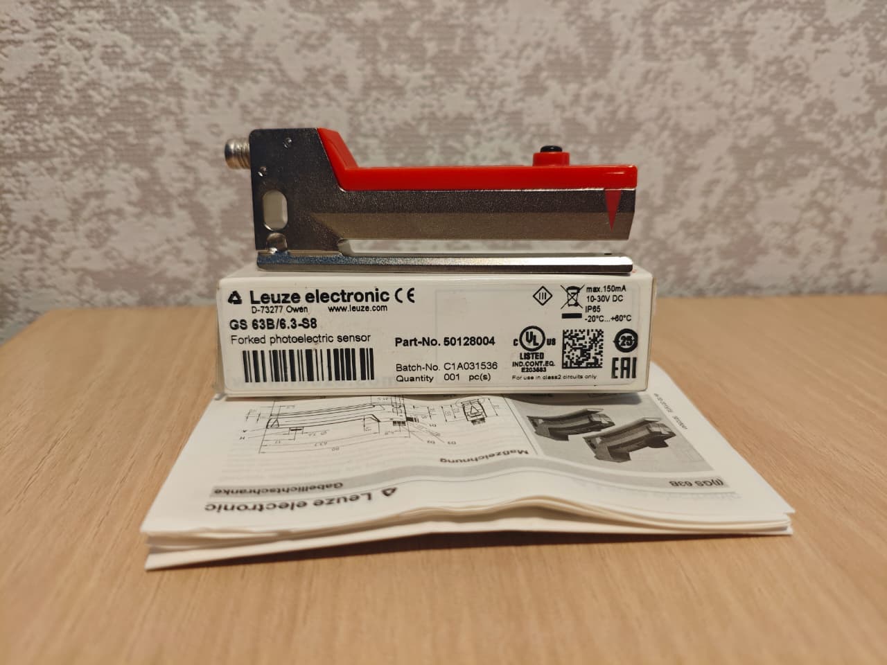 Leuze Electronic GS 63B/6.3-S8