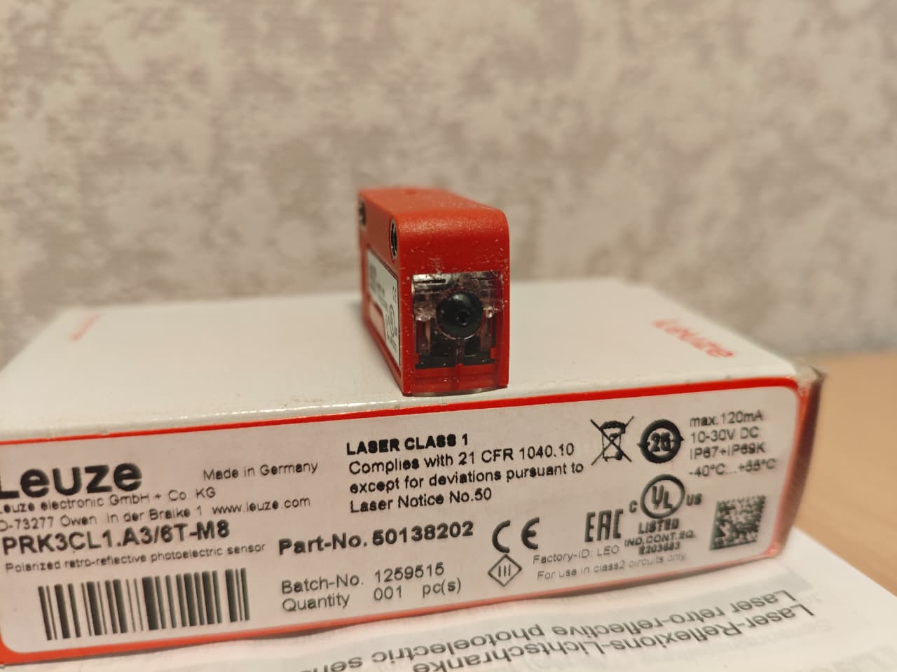 Leuze Electronic PRK3CL1.A3/6T-M8