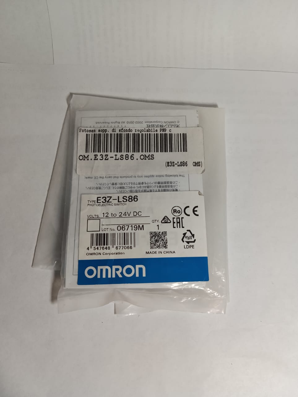 Omron E3Z-LS86