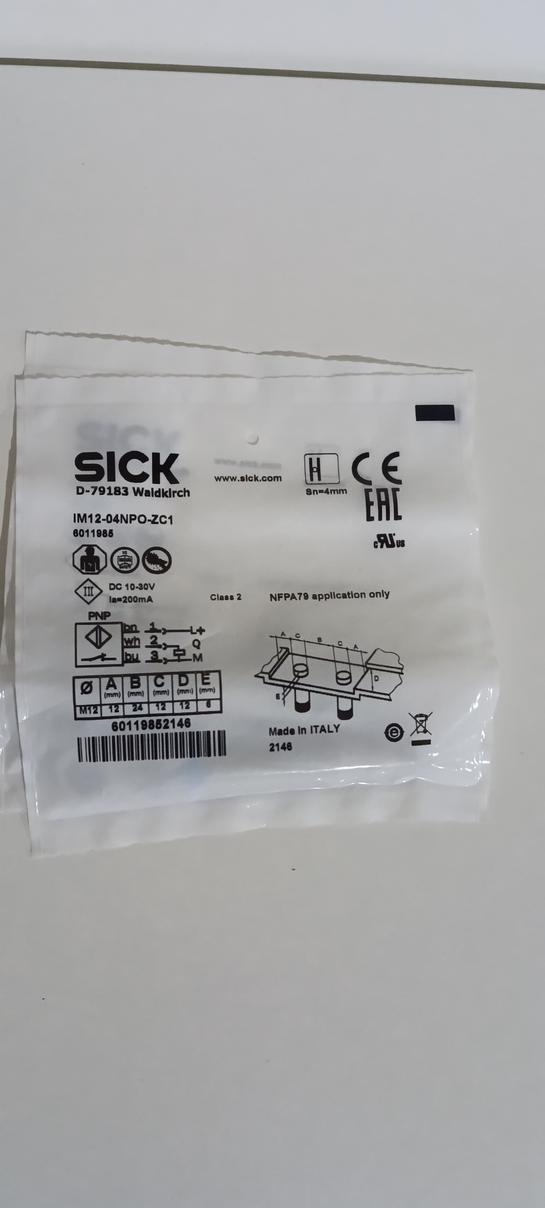 SICK IM12-04NPO-ZC1