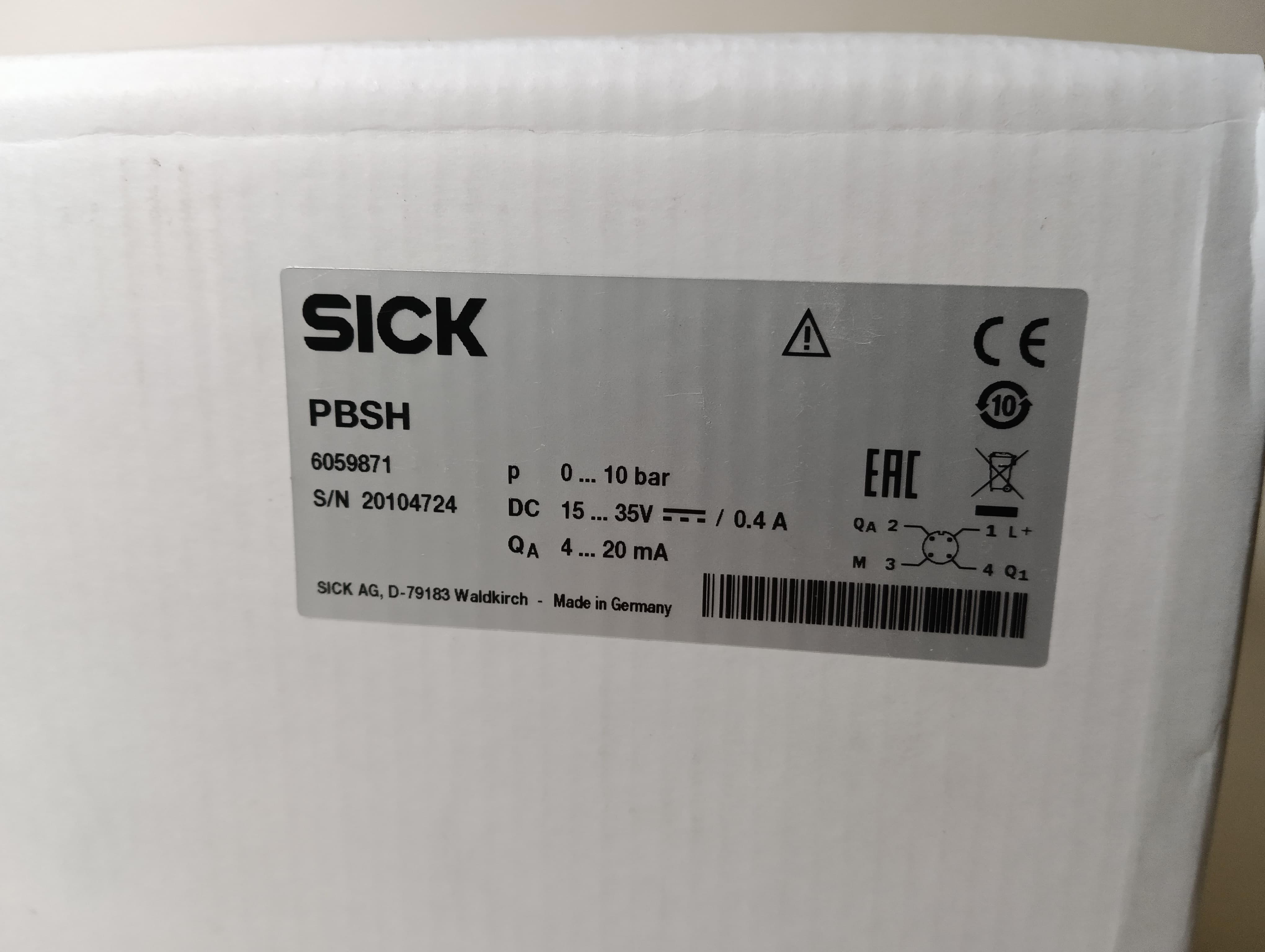 SICK PBSH-RB010SD4S0BMA0Z