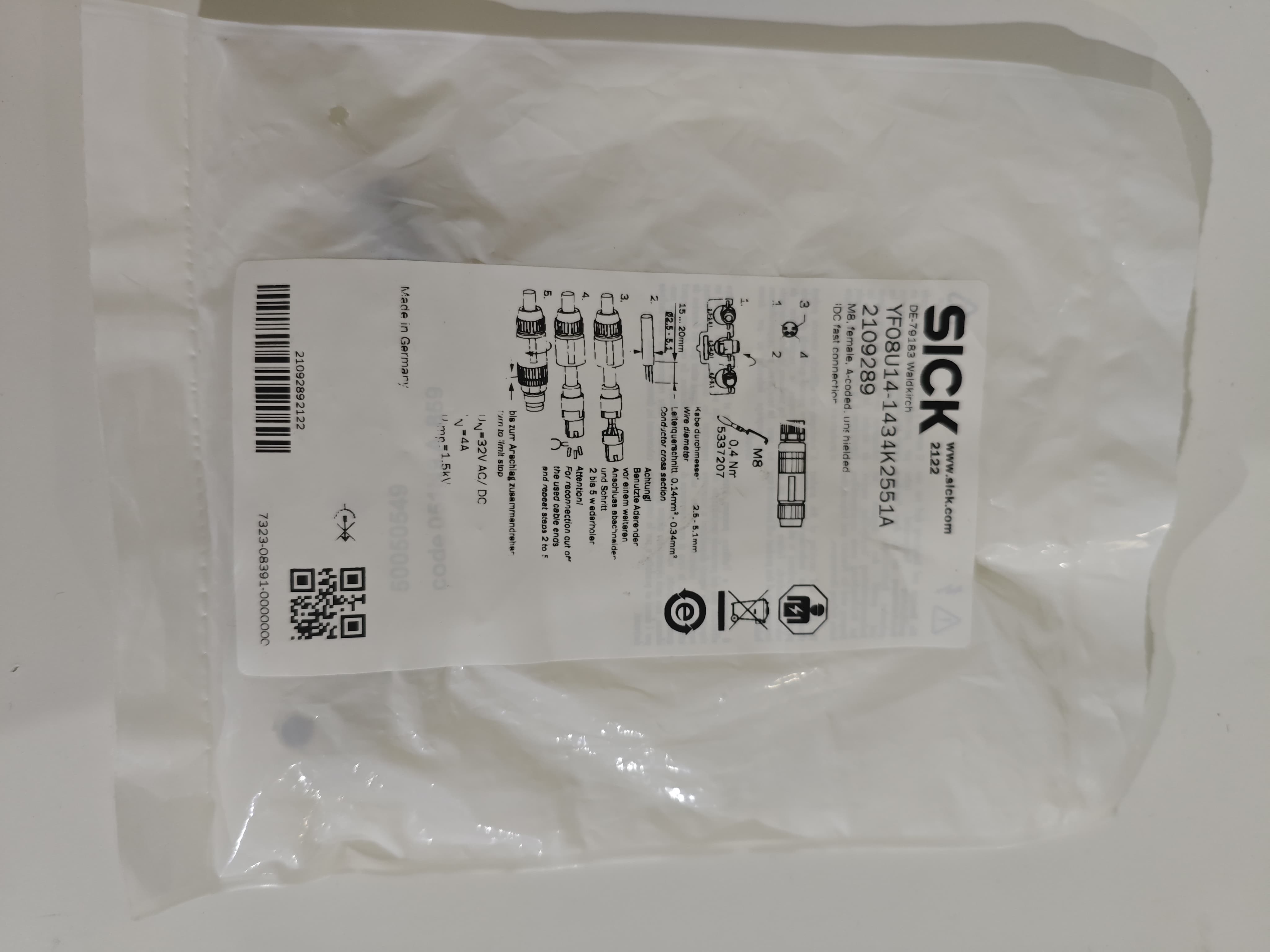 SICK YF08U14-1434K2551A
