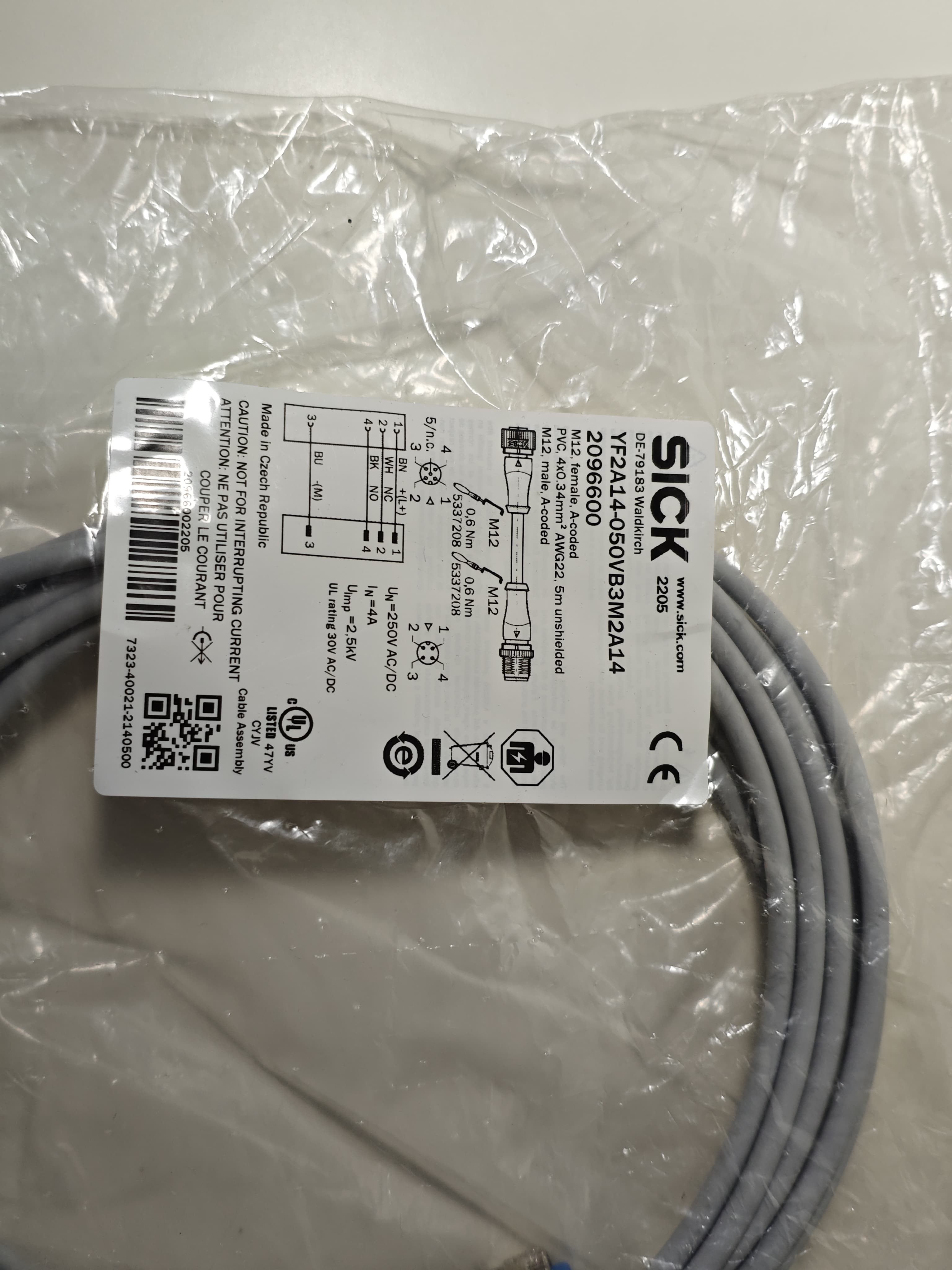 SICK YF2A14-050VB3M2A14