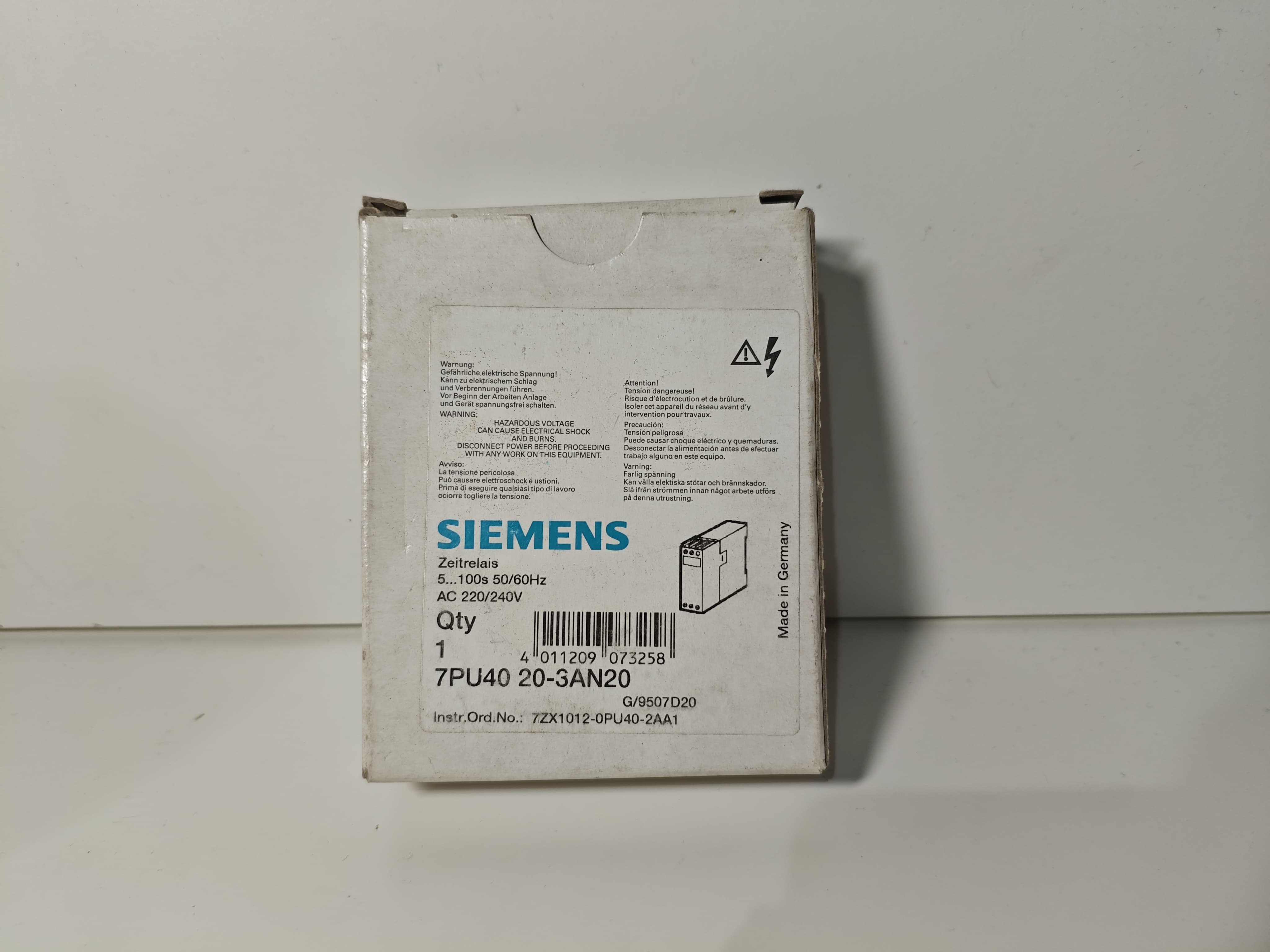 Siemens 7PU40 20-3AN20